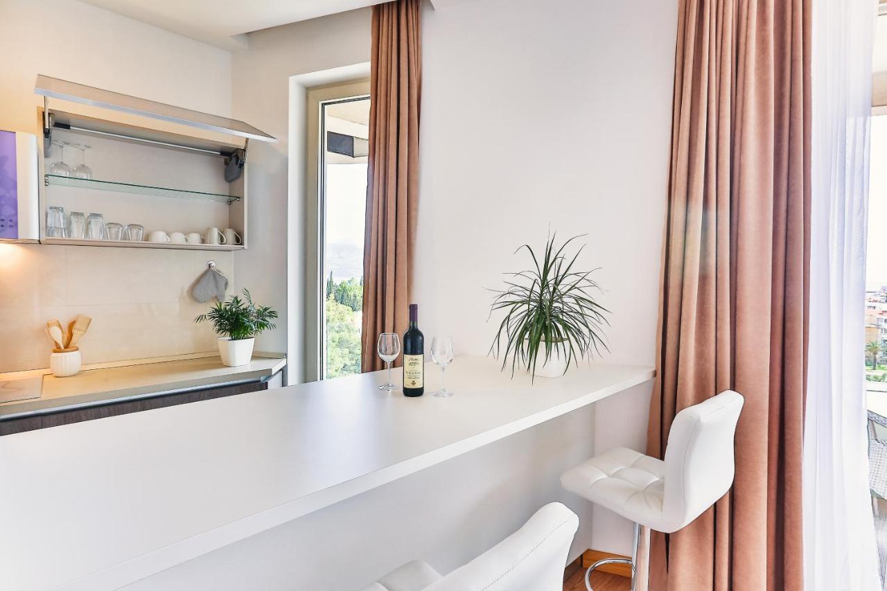 Appartamento Lux Panorama Budua Esterno foto