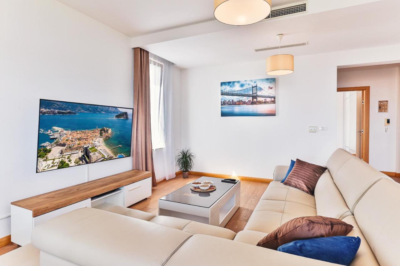 Appartamento Lux Panorama Budua Esterno foto